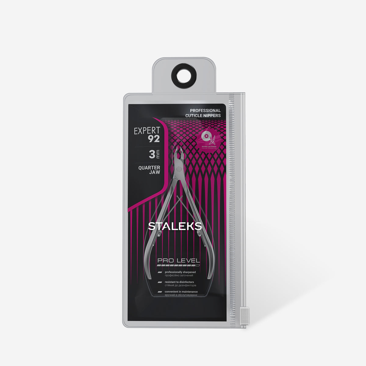 STALEKS EXPERT 92 Mini Professional cuticle nippers, 3 mm