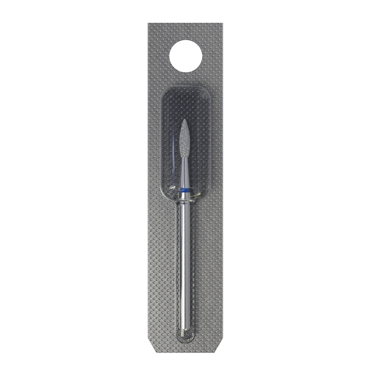 STALEKS EXPERT Frez diamentowy „płomień ostry” niebieski, średnica 2,1 mm, część robocza 8 mm