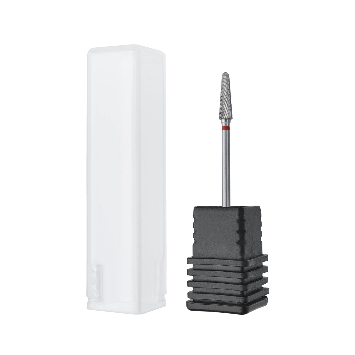 STALEKS EXPERT Fresa de metal duro «cono truncado» roja, diámetro 4 mm, parte de trabajo 13 mm
