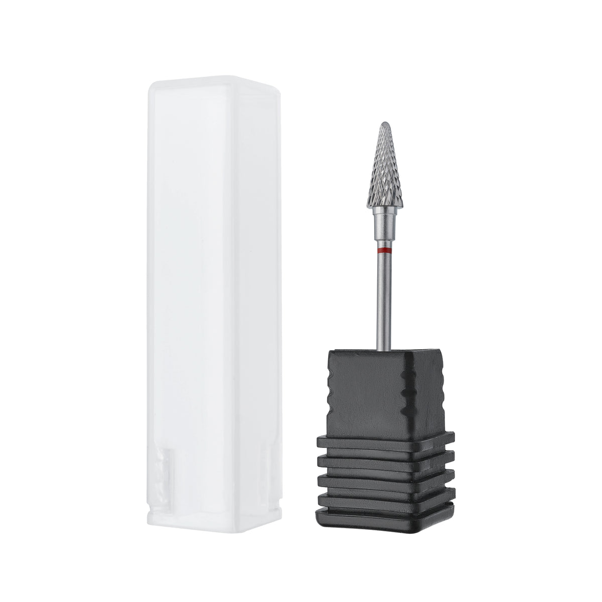 STALEKS EXPERT Fresa in metallo duro «Cono» rossa, diametro 6 mm, parte lavorativa 14 mm