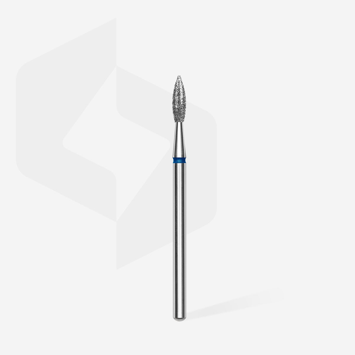 STALEKS EXPERT Fresa diamantata Fiamma acuta blu, diametro 2,3 mm, parte lavorativa 8 mm