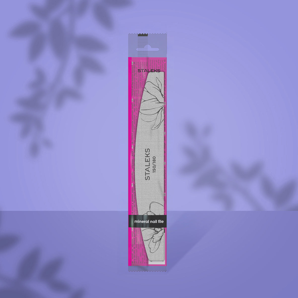 STALEKS EXPERT 40 Crescent mineral nail file, 150/180 grit (1 pc)
