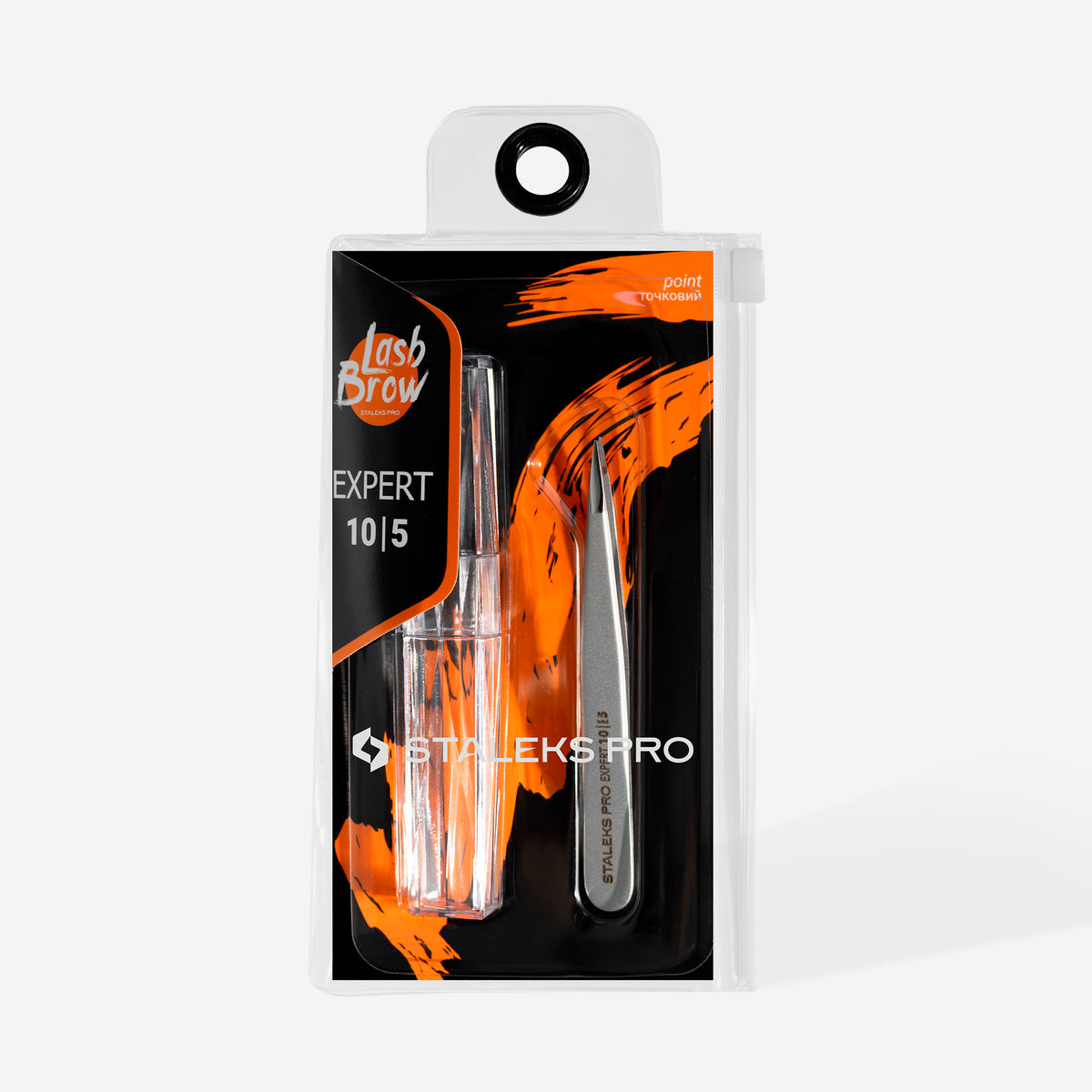 STALEKS EXPERT 10 TYPE 5 Profesionāla punktēta pincete uzacīm