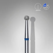 STALEKS EXPERT Diamond nail drill bit ball blue, head diameter 2,7 mm