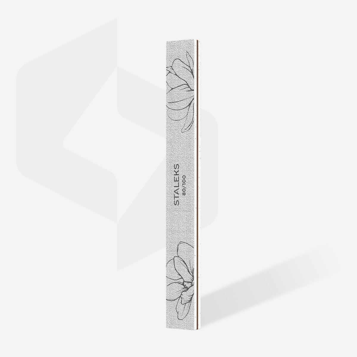 STALEKS EXPERT 20 Lima de uñas mineral recta, grano 80/100 (25 uds.)