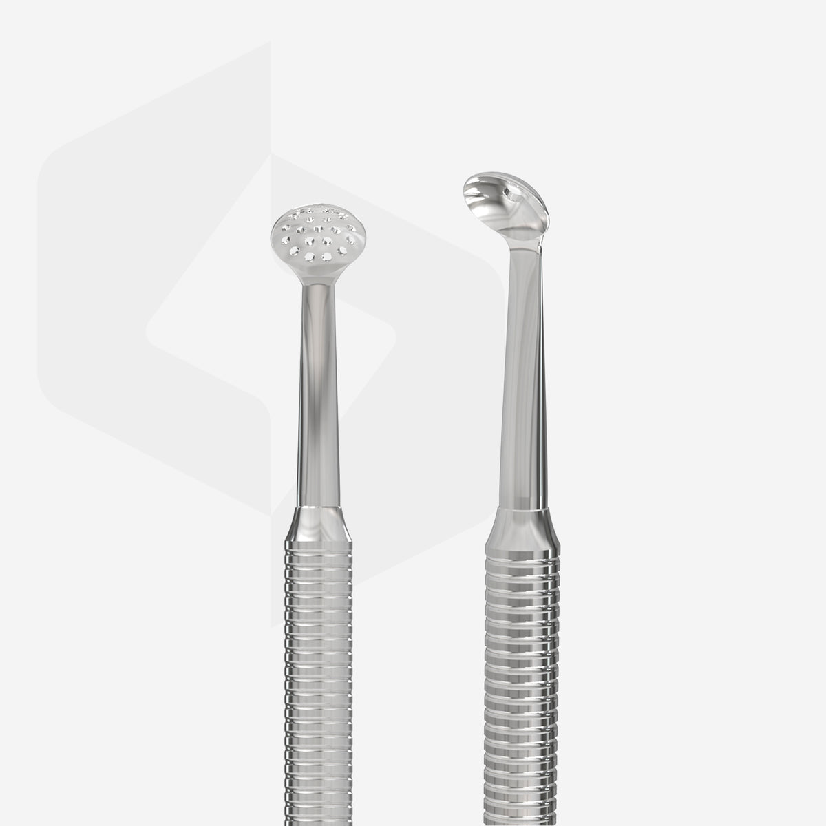 STALEKS EXPERT 20 TYPE 2 Cosmetology double-ended spoon (Uno and round spoon with 19 holes)