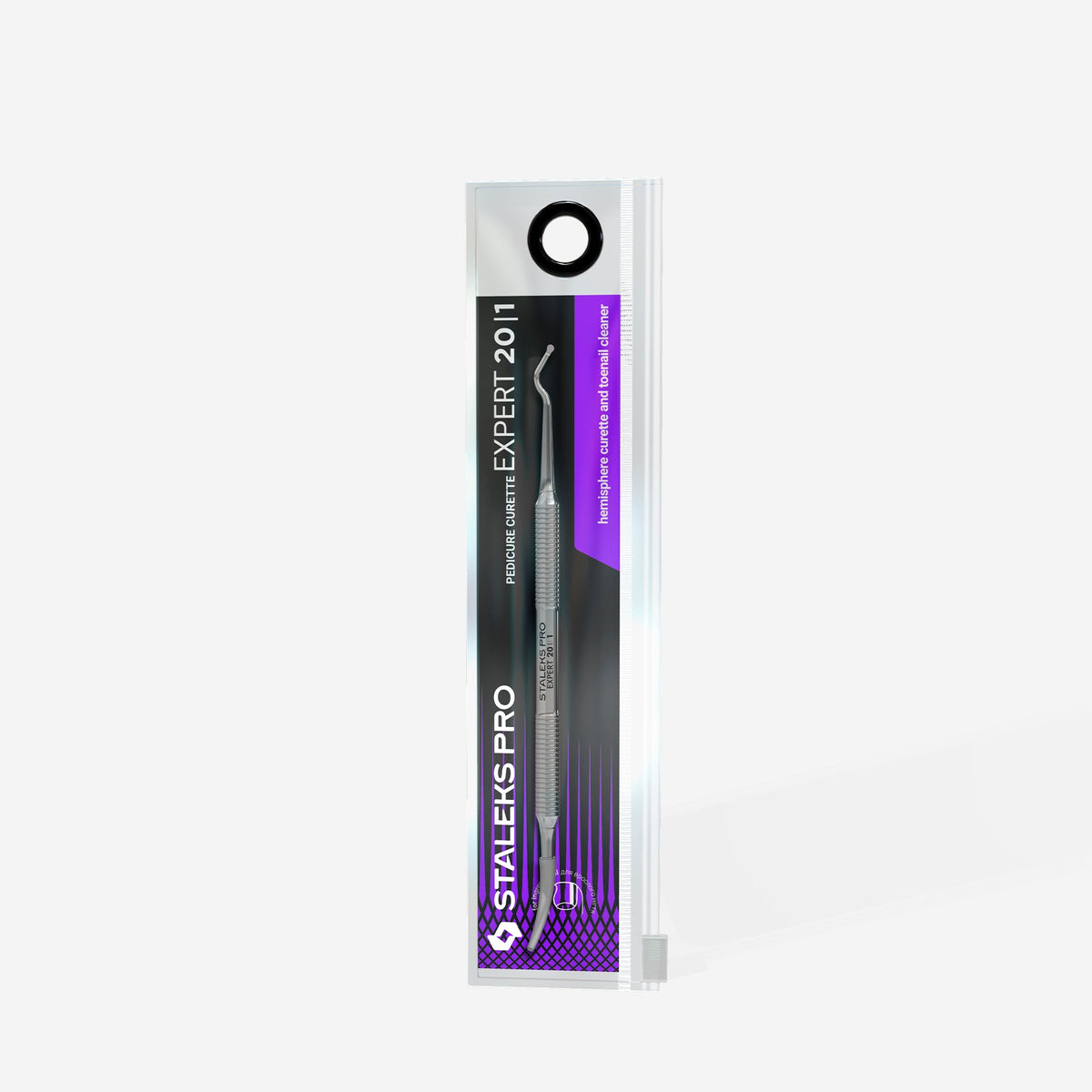 EXPERT 20 TYPE 1  Pedicure curette (hemisphere curette and toenail cleaner)
