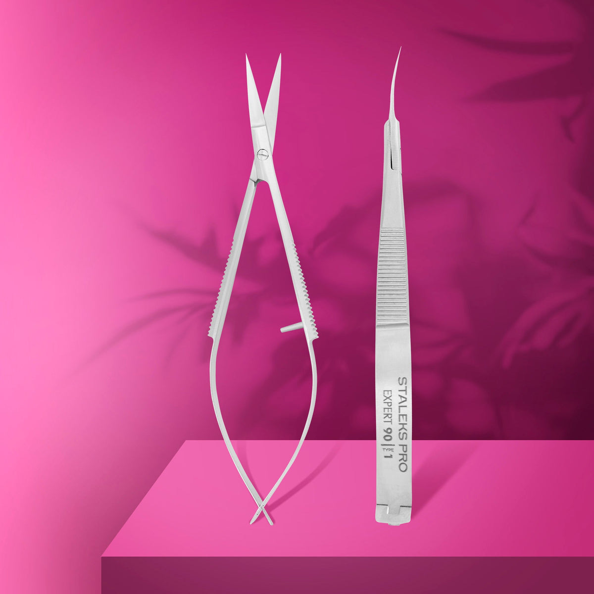 STALEKS EXPERT 90 TYPE 1 Microtesouras profissionais para cutícula