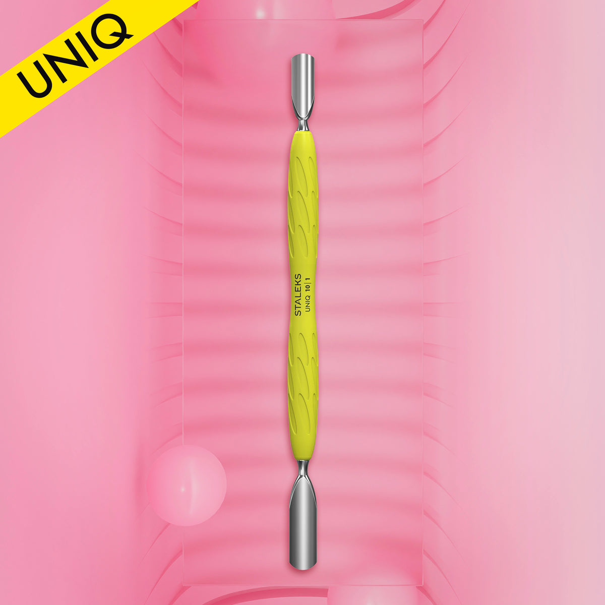 STALEKS UNIQ 10 TYPE 1 Gummy Rounded wide and rounded narrow pusher