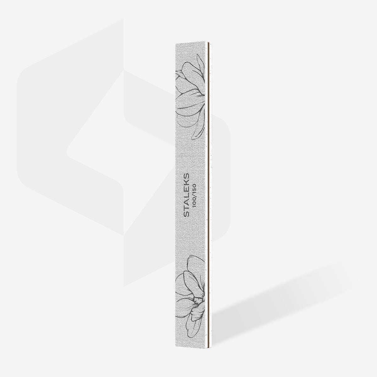 STALEKS EXPERT 20 Lima de uñas mineral recta, grano 100/150 (25 uds.)