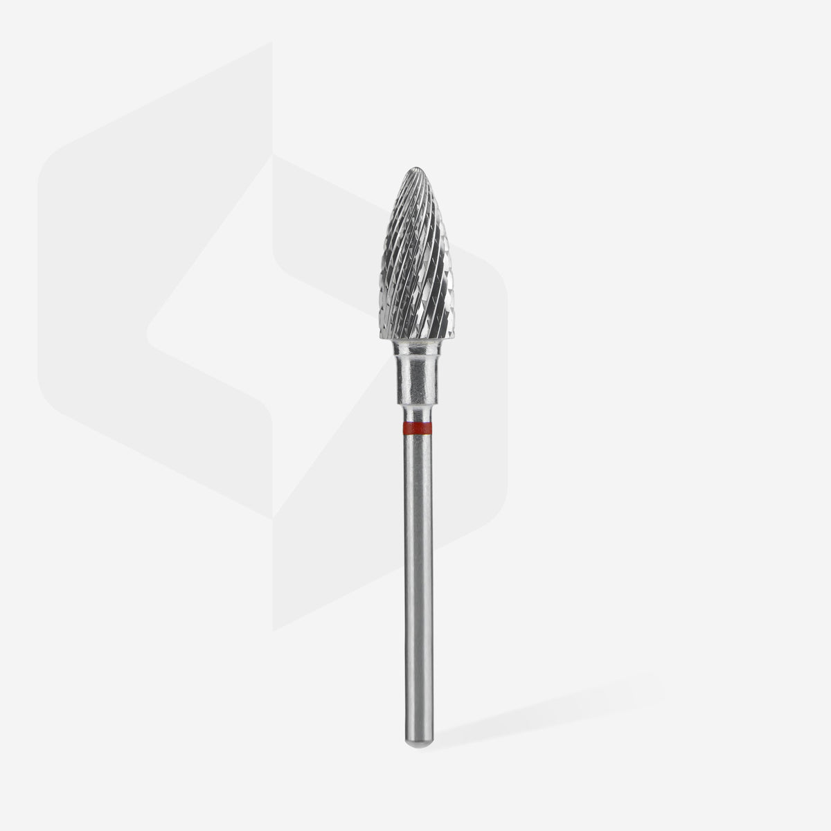 STALEKS EXPERT Punta in carburo "Pigna" rossa, diametro 6 mm, parte lavorativa 14 mm