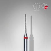 STALEKS EXPERT Dimanta frēze "adata" sarkana, diametrs 1 mm, darba daļa 10 mm