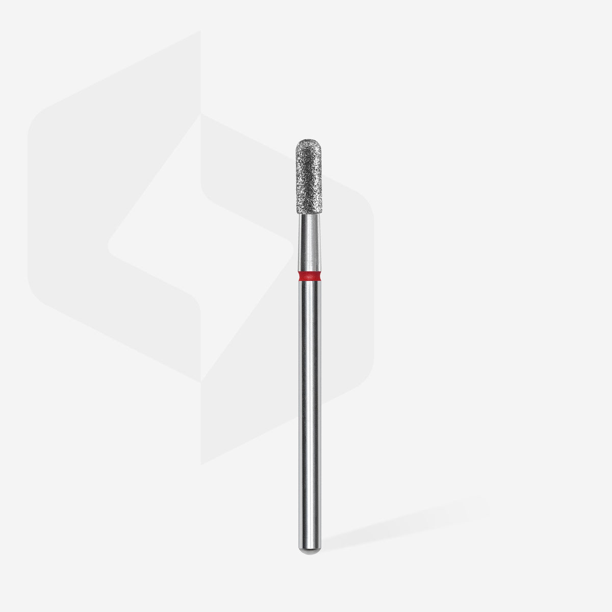 STALEKS EXPERT Fraise diamantée « Cylindre arrondi » rouge, diamètre 2,3 mm, partie active 6,5 mm