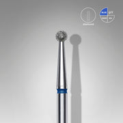 STALEKS EXPERT Diamantová fréza „kulička“ modrá, průměr 2,5 mm