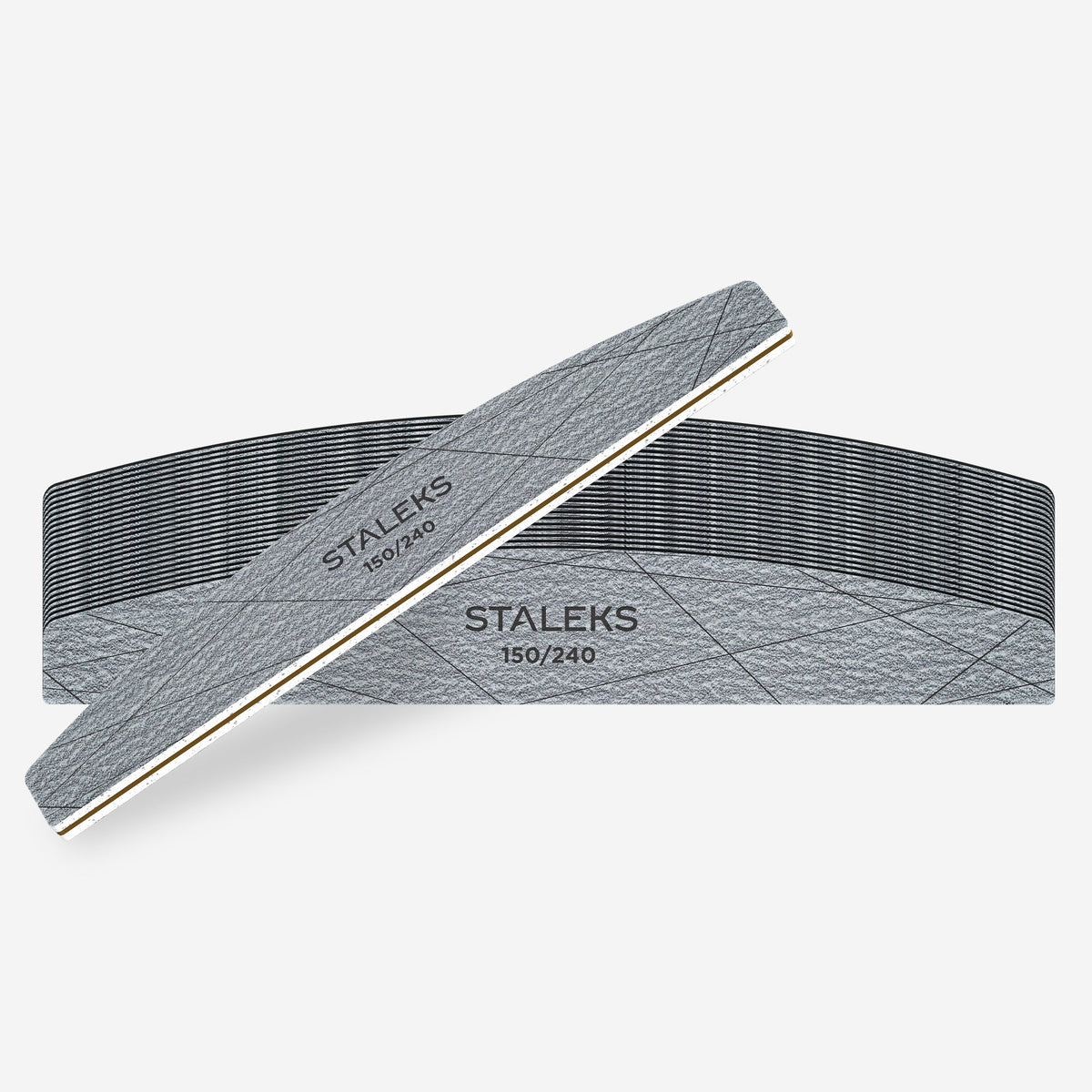 STALEKS SMART 40 Mineralinė nagų dildė pusmėnulis, 150/240 grūdėtumo (25 vnt.)