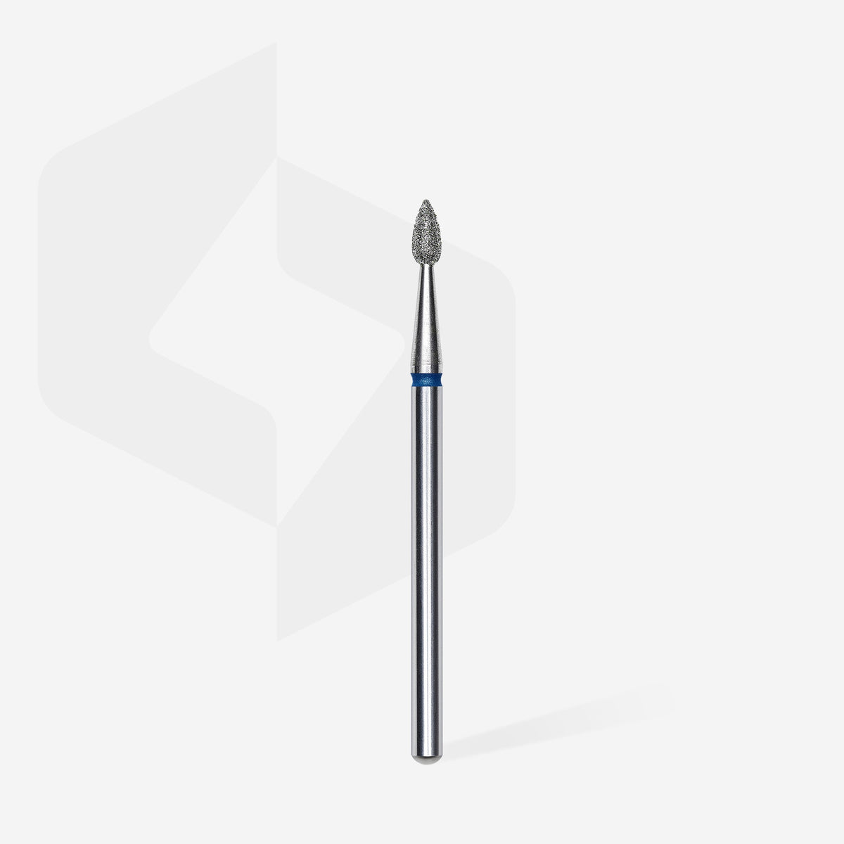 STALEKS EXPERT Fraise diamantée « Goutte » bleue, diamètre 2,3 mm, partie active 5 mm