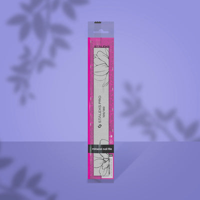 STALEKS EXPERT 20 Straight mineral nail file, 100/180 grit (1 pc)