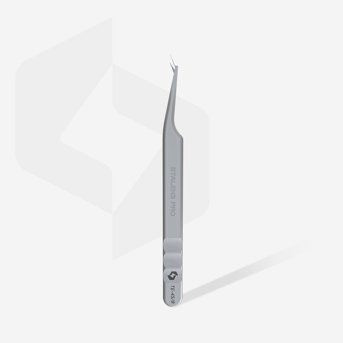 STALEKS EXPERT 45 TYPE 8 Professional lash tweezers with fiber tips, mini L