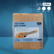 Disposable double-sided files papmAm on a wooden base SMART 22 100/180 grit (50 pcs)