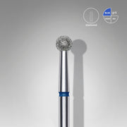 STALEKS EXPERT Diamond nail drill bit ball blue, head diameter 3,5 mm
