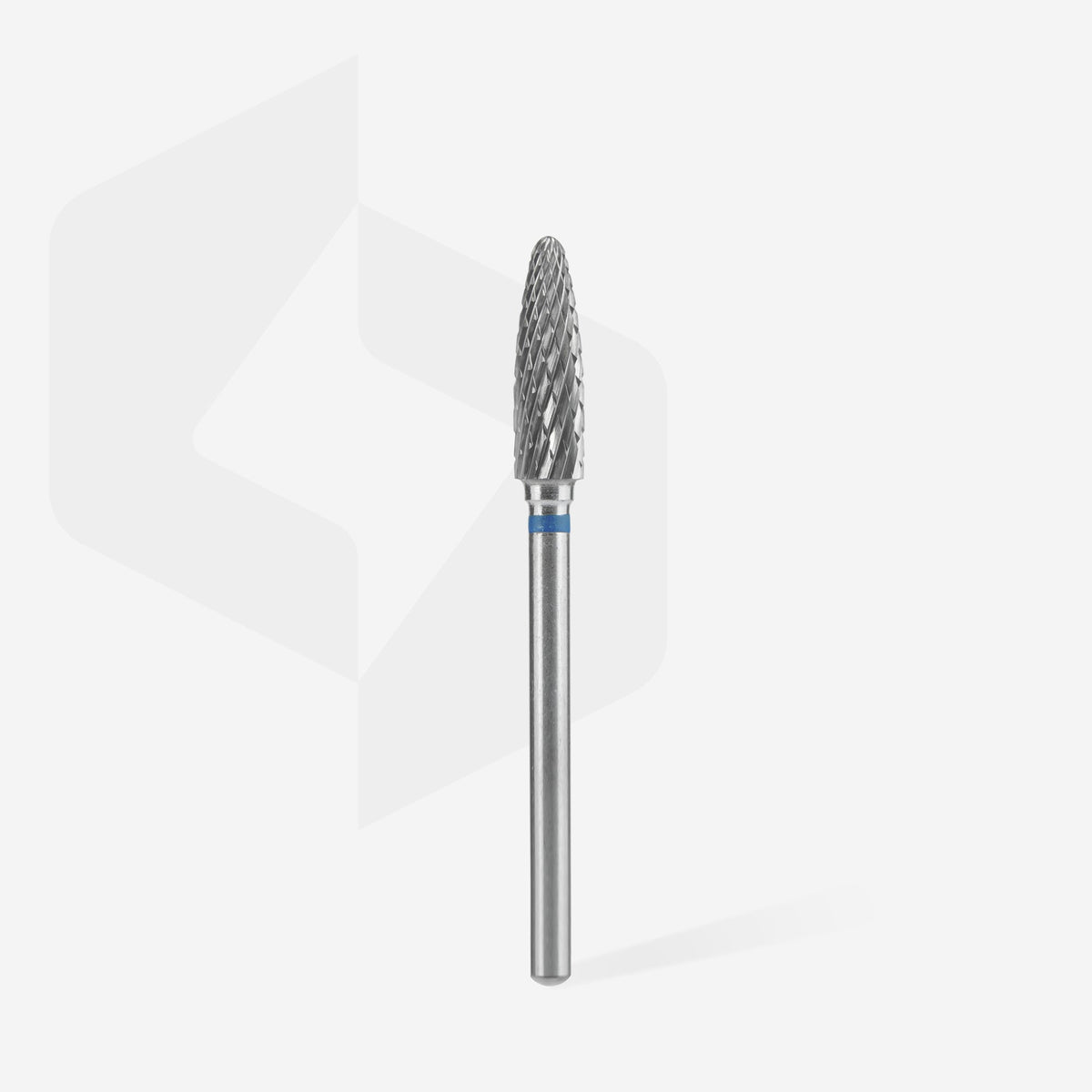 STALEKS EXPERT Fresa in metallo duro "Mais" blu, diametro 4 mm, parte lavorativa 14 mm