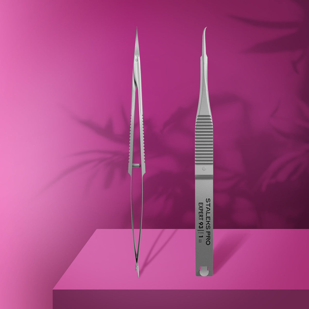 STALEKS EXPERT 93 TYPE 1 Microtesouras profissionais para cutícula com gancho