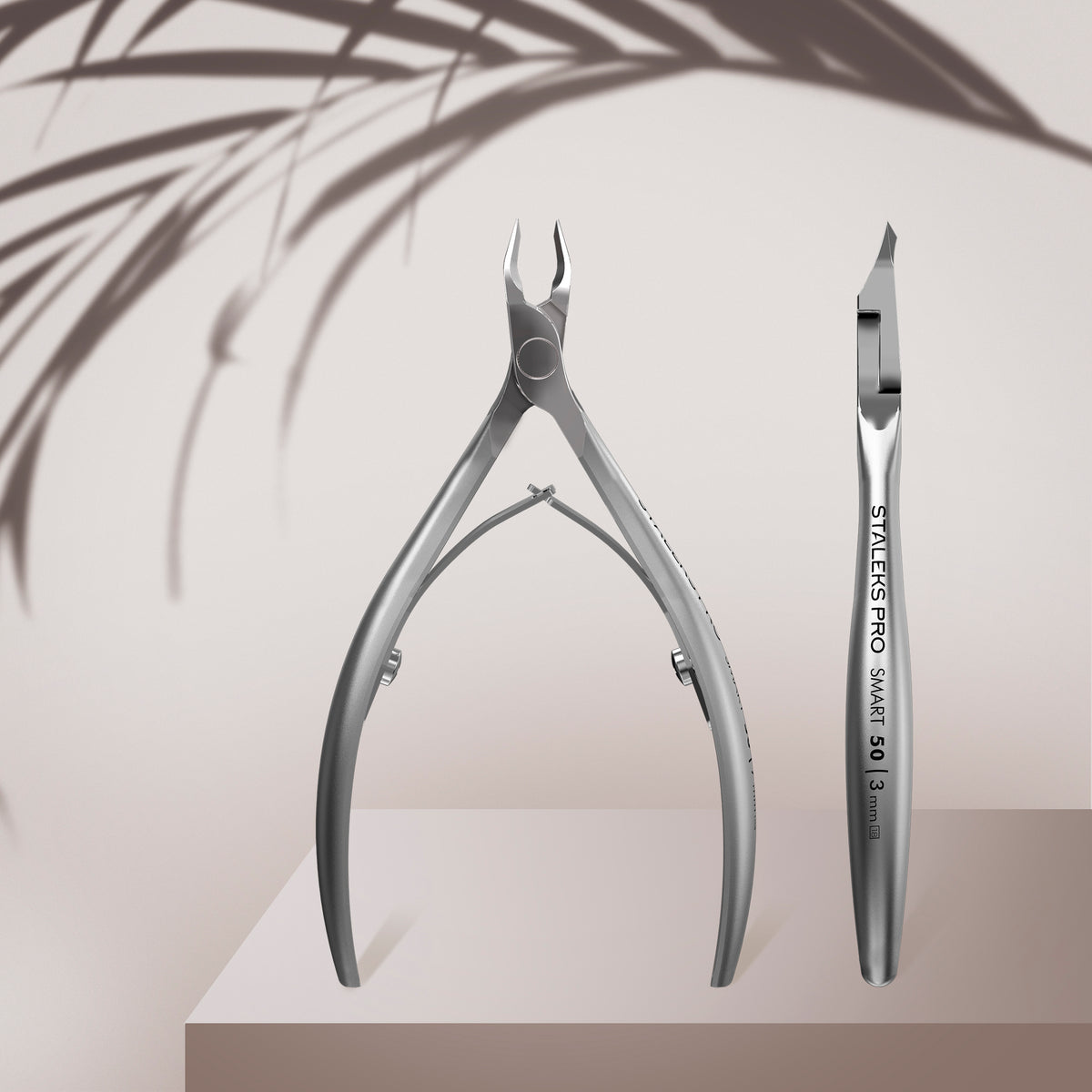 STALEKS SMART 50 Alicate de cutícula profissional, 3 mm