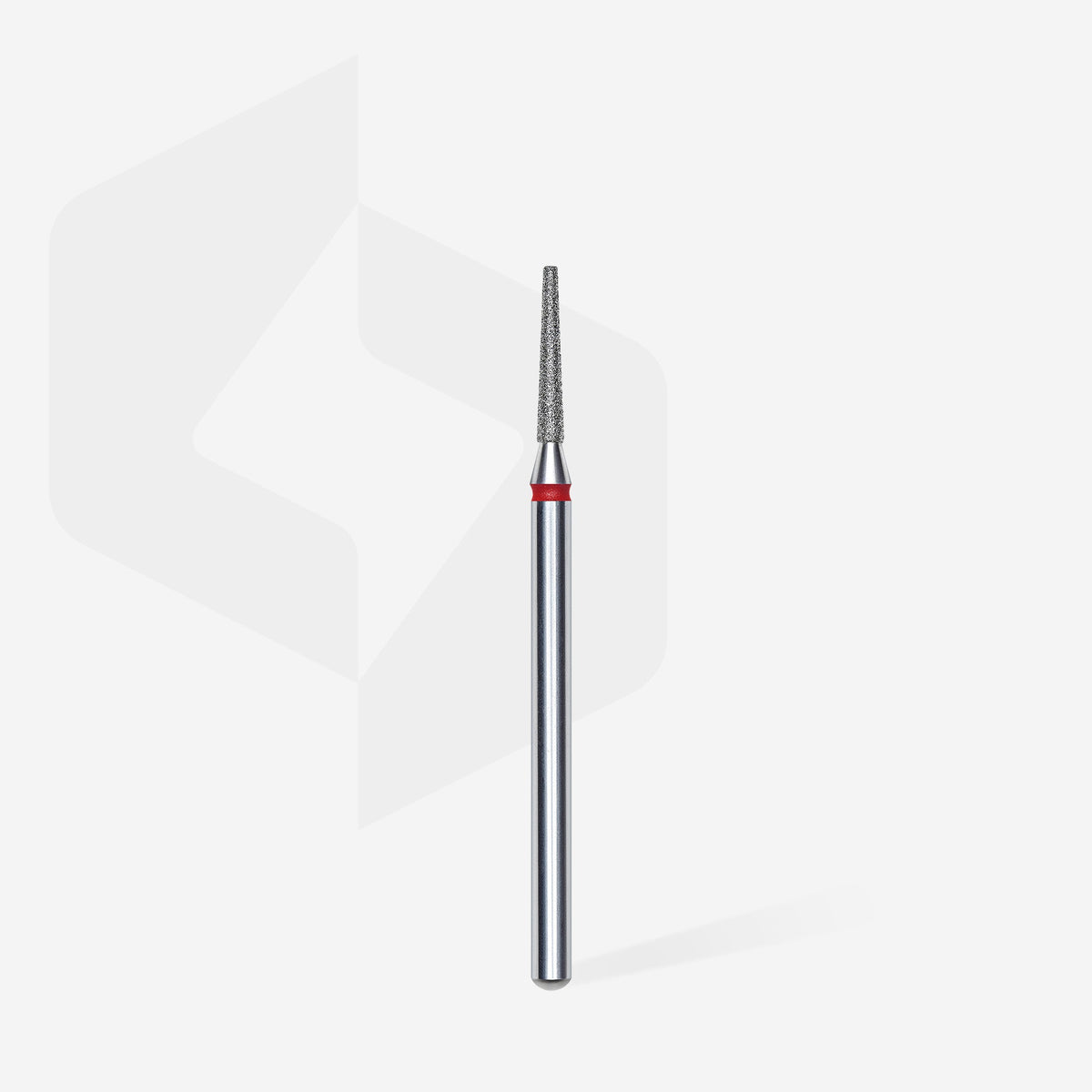 STALEKS EXPERT Fraise diamantée « cône tronqué » rouge, diamètre 1,6 mm, partie active 10 mm