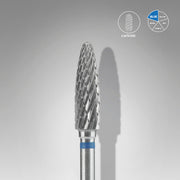 STALEKS EXPERT Fresa in metallo duro "Mais" blu, diametro 4 mm, parte lavorativa 14 mm