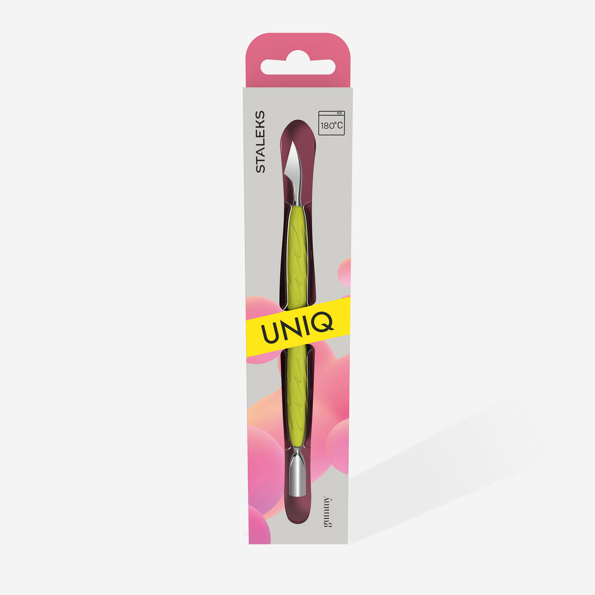 STALEKS UNIQ 10 TYPE 3 Gummy Spingicuticole arrotondo e stretto e spingicuticole a scalpello