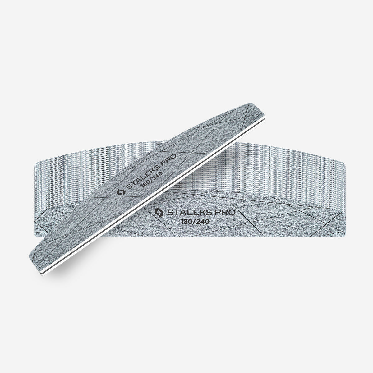 STALEKS SMART 40 Lima minerale per unghie mezzaluna, grana 180/240 (25 pz)