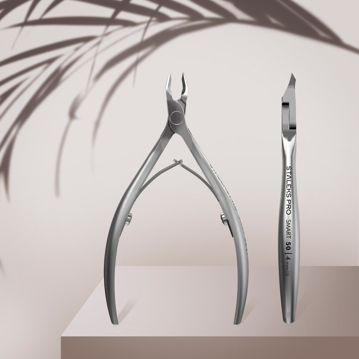 STALEKS SMART 50 Alicate de cutícula profissional, 4 mm
