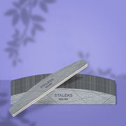 STALEKS SMART 40 Mineralische Nagelfeile Halbmond 180/180 Körnung (25 Stück)