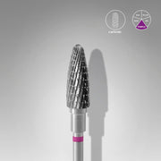STALEKS EXPERT Fresa in metallo duro a mais viola, diametro 5 mm, parte lavorativa 13 mm