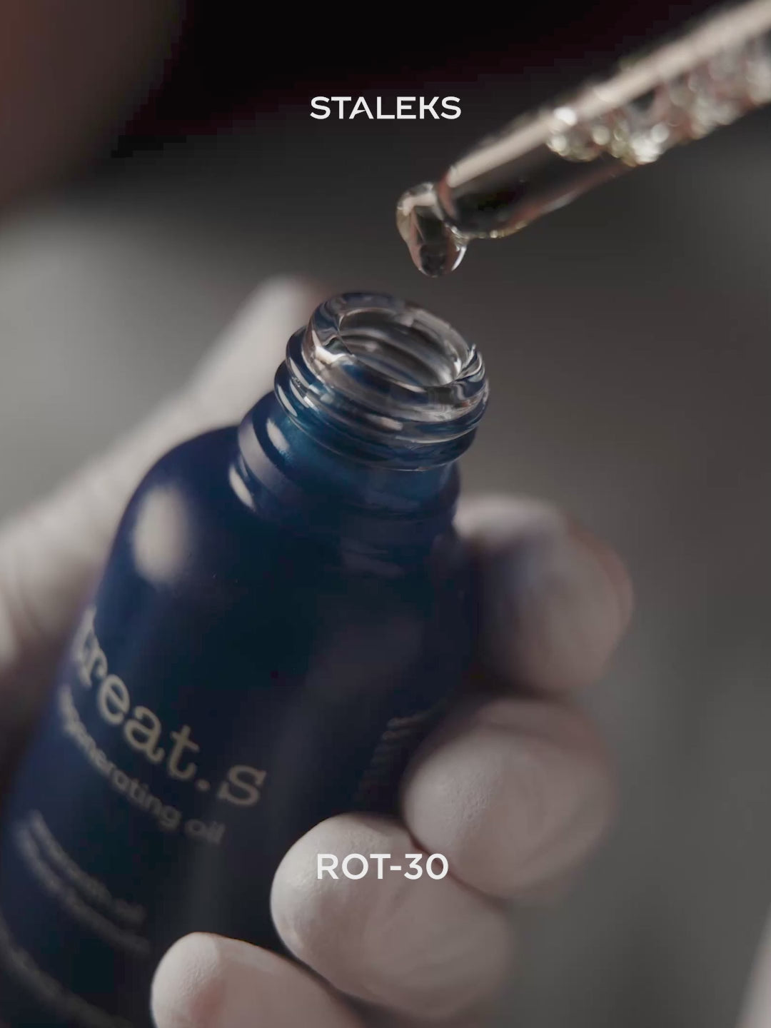 Load Video: STALEKS Skin regenerating oil treat.s, 50 ml