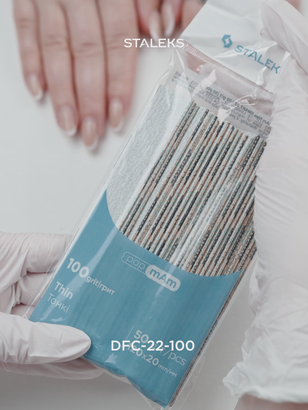 Carica video: STALEKS SMART 22 papmAm Lime per limatura diretta, grana 100 (50 pz)