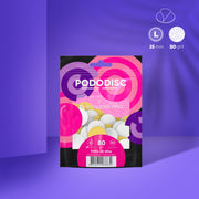 STALEKS EXPERT 25 PODODISC L Κολλητικά φύλλα για δίσκο πεντικιούρ σε μαλακή βάση, 80 γκριτ 25 mm (50 τεμ.)