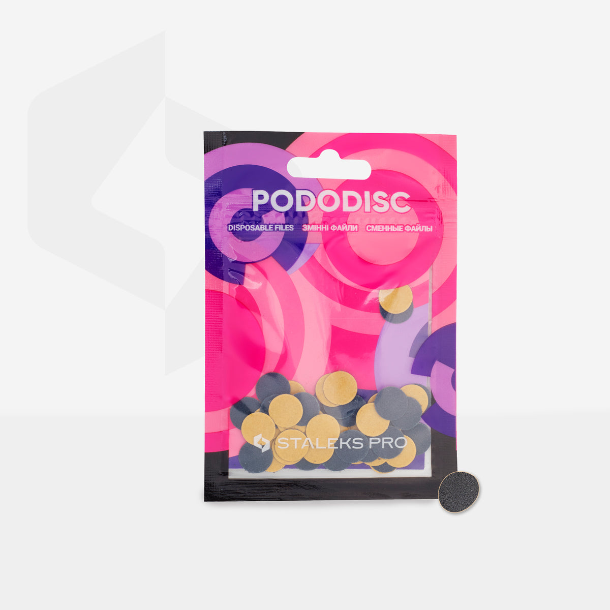 Disposable files for pedicure disc PODODISC XS EXPERT 320 grit (50 pcs)