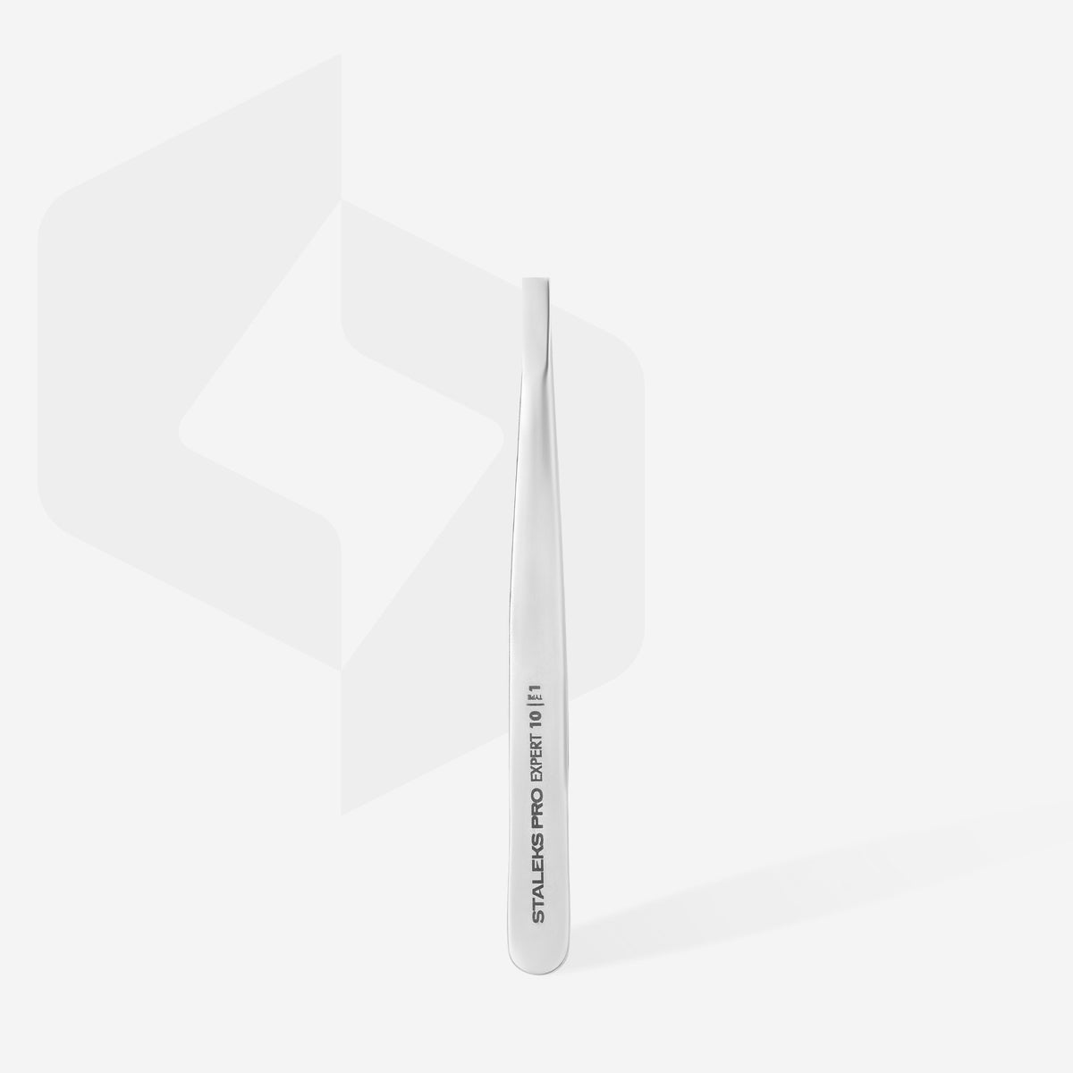 STALEKS EXPERT 10 TYPE 1 Pinzetta professionale per le sopracciglia larga dritta
