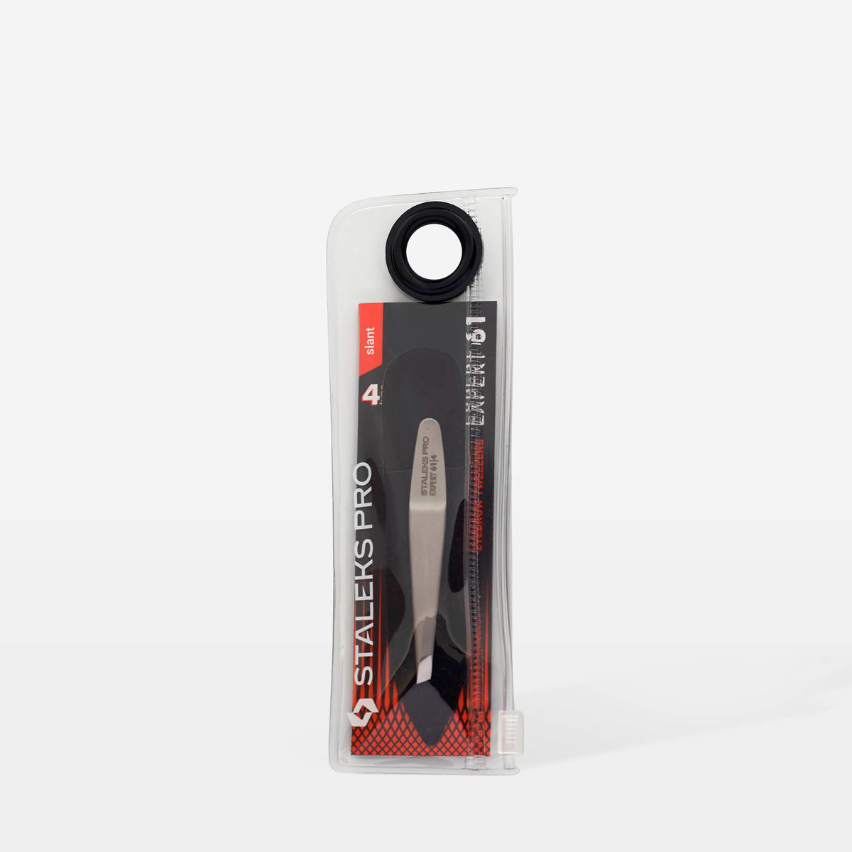 STALEKS EXPERT 61 TYPE 4 Professional eyebrow tweezers narrow beveled