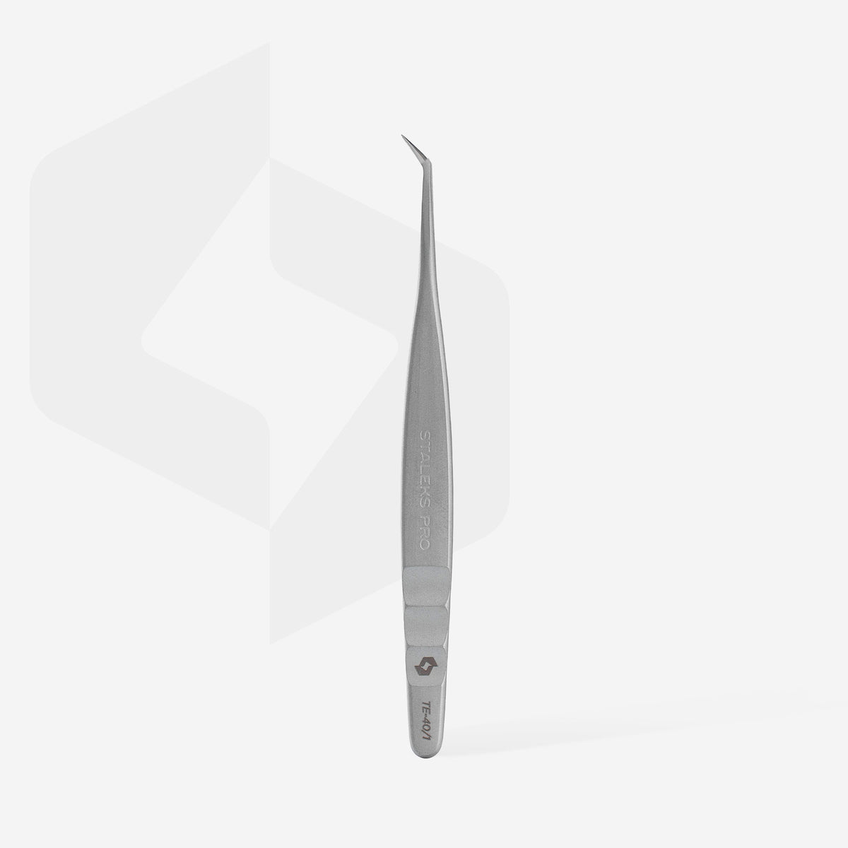 STALEKS EXPERT 40 TYPE 1 Επαγγελματικά τσιμπιδάκια για επέκταση βλεφαρίδων, σχήματος L, 50°