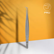STALEKS EXPERT 40 TYPE 2 Professionelle Pinzette für Wimpernverlängerung, L-förmig, 70°
