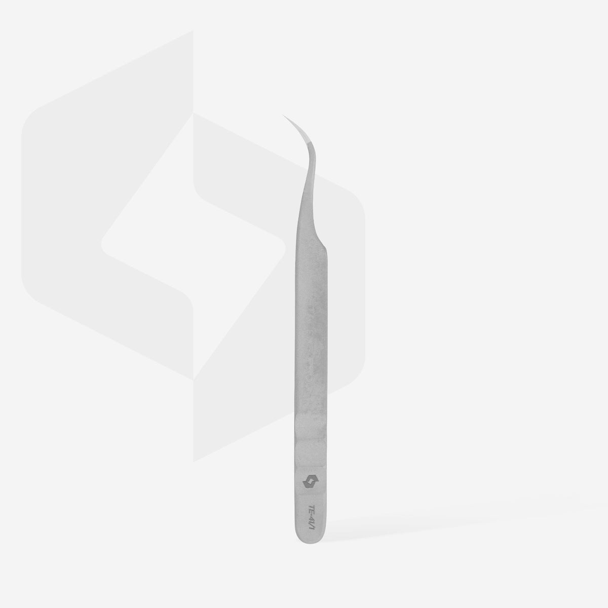 STALEKS EXPERT 41 TYPE 1 Professional lash tweezers with fiber tips, curved