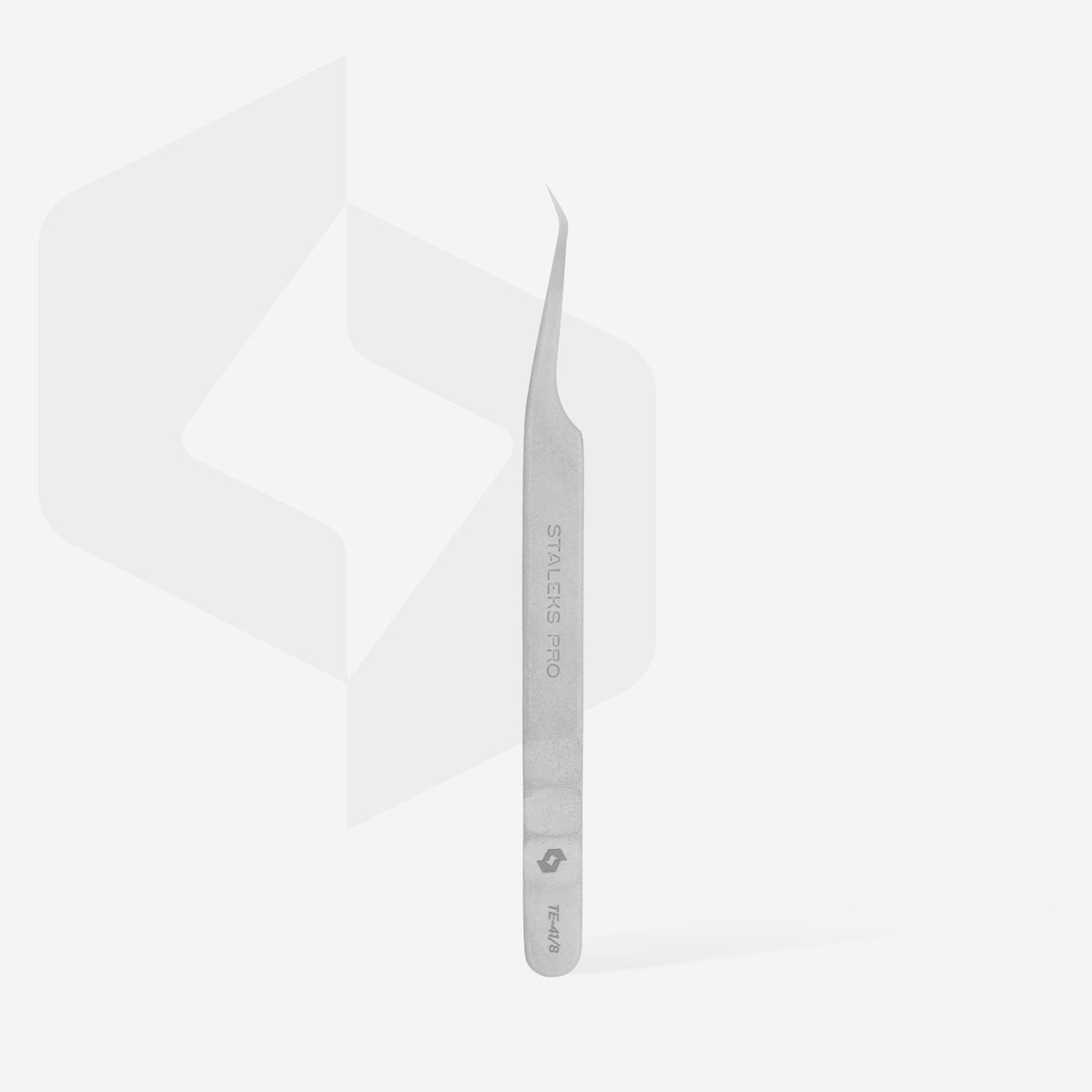 STALEKS EXPERT 41 TYPE 8 Professional lash tweezers with fiber tips,mini L
