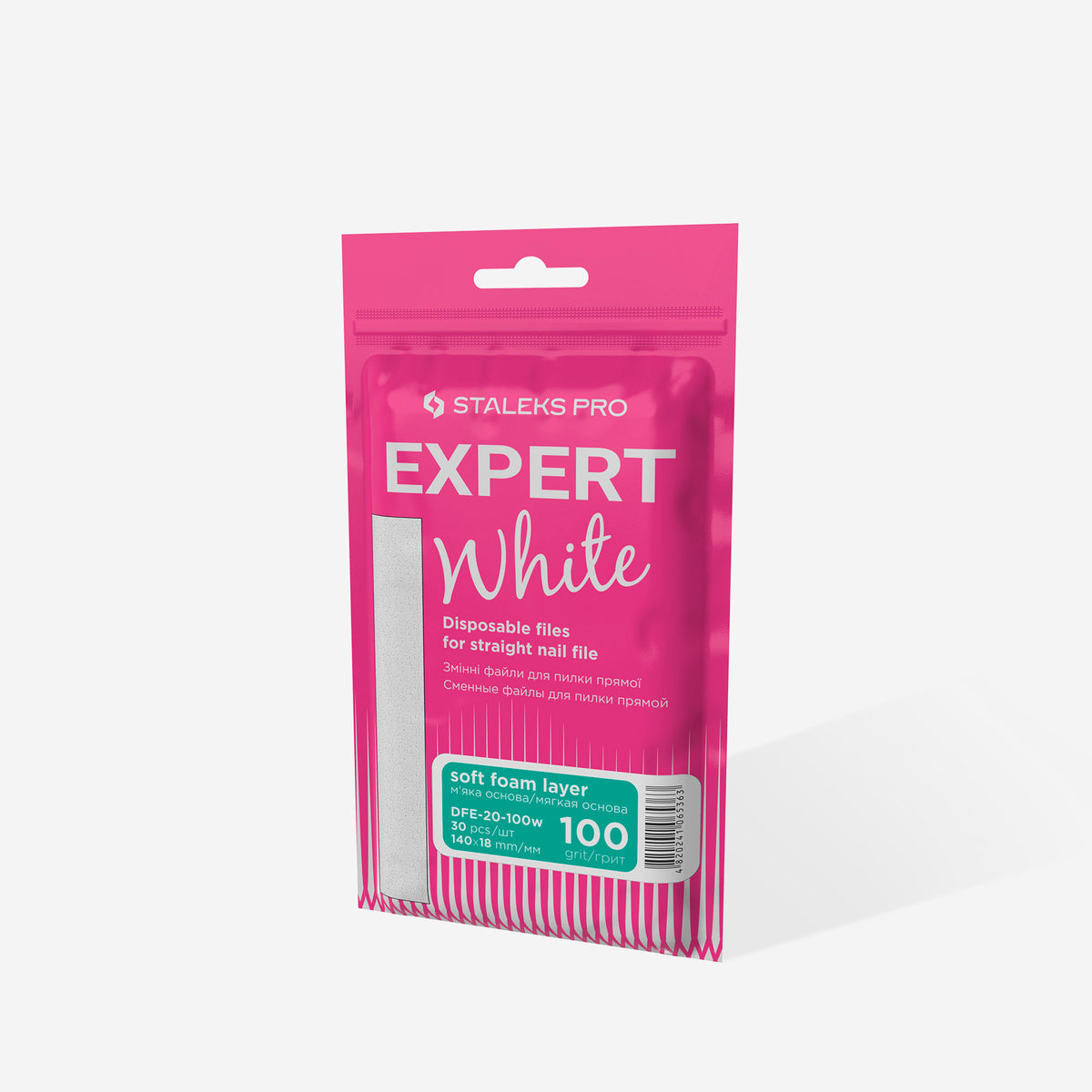 STALEKS EXPERT 20 Lime adesive per lima dritta su base morbida, grana 100 (30 pz)