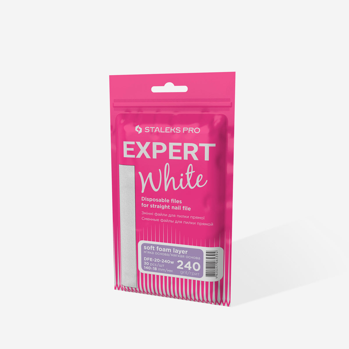 STALEKS EXPERT 20 Liimkihiga viilid sirge viilplaadi jaoks pehme alusega, 240 gritt (30 tk)