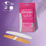 STALEKS EXPERT 40 Vymeniteľné brúsne pásky s lepidlom na mäkkom podklade pre polmesačkový pilník, 150 grit (30 ks)