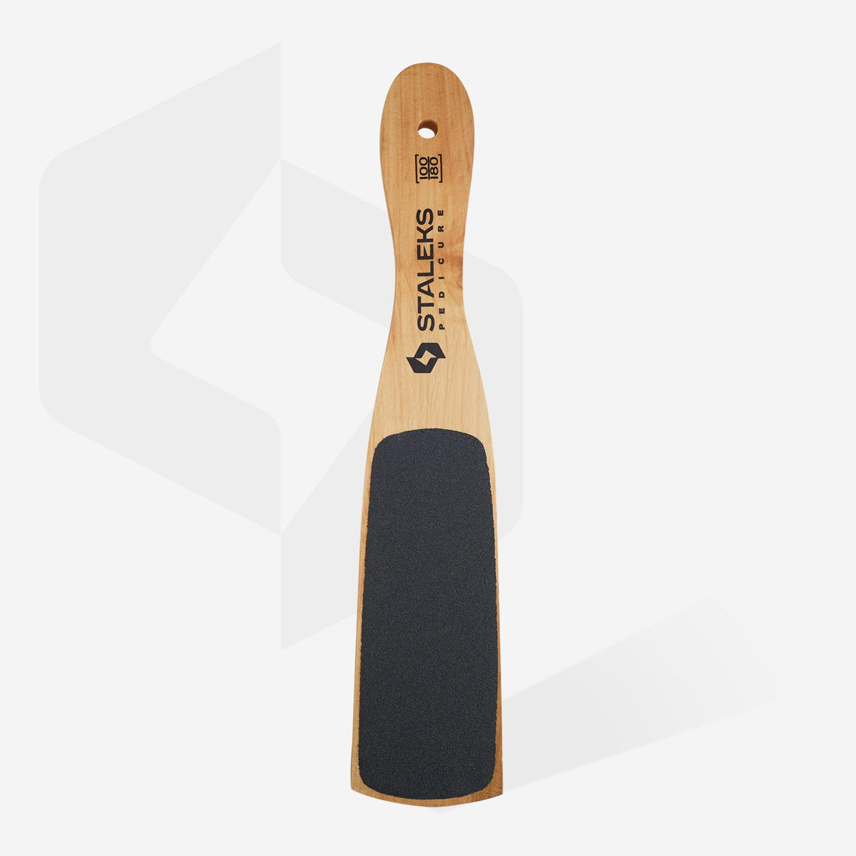 STALEKS BEAUTY & CARE 10 TYPE 2 Double-sided wooden foot file, 100/180 grit